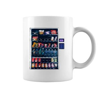Funny Costumes For Halloween Vending Machine Silvester Coffee Mug | Mazezy