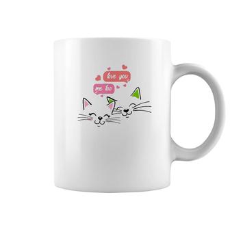 Funny Cute Cats For Cats And Pets Lover For Valentine's Day Coffee Mug | Mazezy