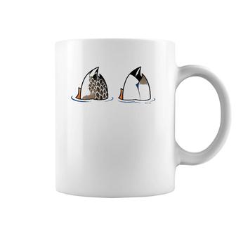 Funny Duck Butts From Birdorable Mallard Duck Butts Coffee Mug | Mazezy