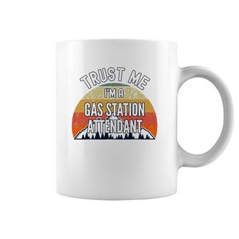 Funny Gas Station Attendant Gift Trust Me I'm A Gas Station Coffee Mug | Mazezy