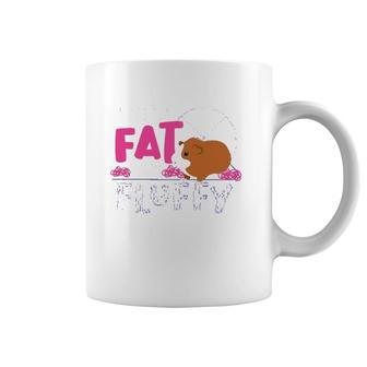 Funny Guinea Pig Not Fat Fluffy For Mom And Girls Coffee Mug | Mazezy