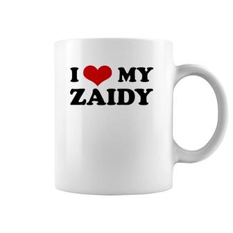 Funny Jewishi Love My Zaidy Grandfather Cute Gift Coffee Mug | Mazezy
