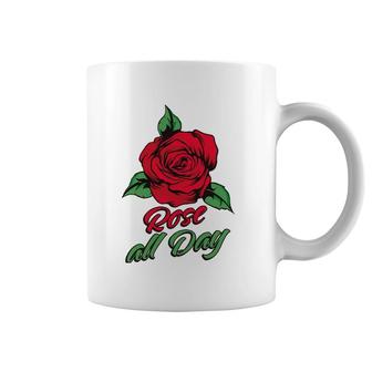 Funny Rose All Days Flower Arrangement Florist Coffee Mug | Mazezy