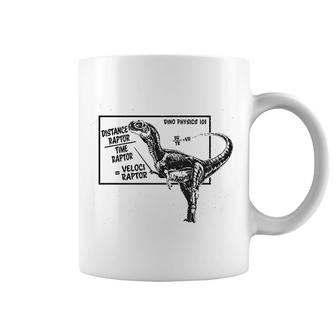 Funny Sarcastic Graphic Raptor Dinosaur Coffee Mug | Mazezy