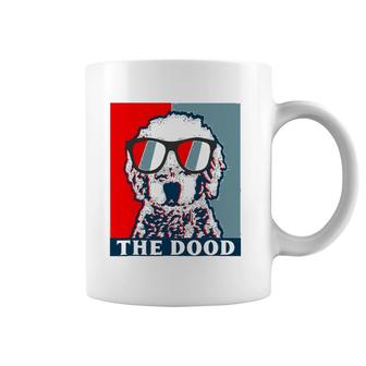 Funny The Dood Goldendoodle - Doodle Mom & Dood Dad Gift Coffee Mug | Mazezy UK