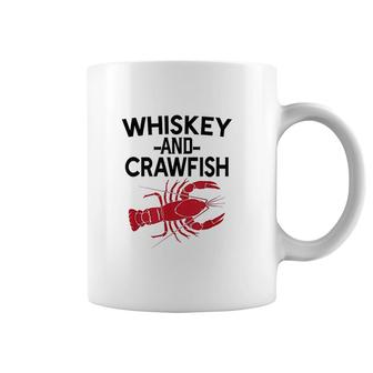 Funny Whiskey And Crawfish Coffee Mug | Mazezy