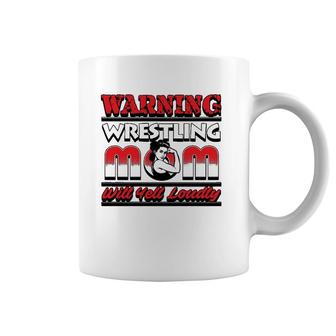 Funny Wrestling Mom Gift Women Coffee Mug | Mazezy