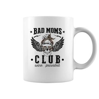 Funnystore Bad Mom Club Wine Provided Coffee Mug | Mazezy