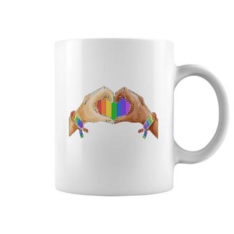 Gay Pride Lgbt Rainbow Flag Coffee Mug | Mazezy