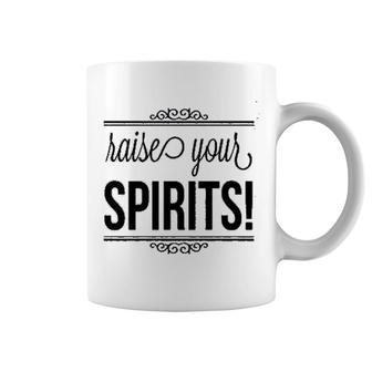 Ghost Raise Your Spirit Coffee Mug | Mazezy