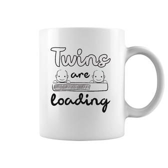 Gift Expectant Mother Twins Twins Loading Coffee Mug | Mazezy