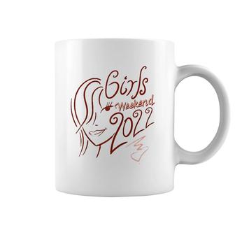 Girls Weekend 2022 Cute Traveling Lovers Funny Party Gift Coffee Mug | Mazezy