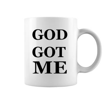 God Got Me Tee Faith Coffee Mug | Mazezy