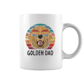 Golden Dog Dad Gifts, Golden Retriever Dog Dad Coffee Mug | Mazezy