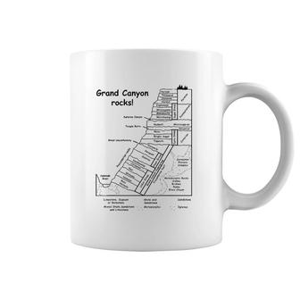 Grand Canyon Rocks Geology And Rocks Of Grand Canyon Coffee Mug | Mazezy