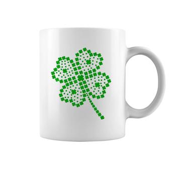 Great Lucky Four Leaf Clover St Patrick's Day Matching Family Coffee Mug | Mazezy