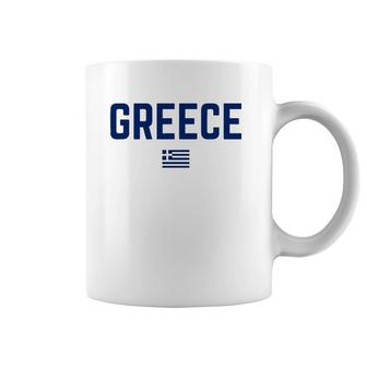 Greece Flag Men Women Kids Greece Coffee Mug | Mazezy