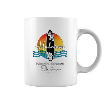 Haleiwa North Shore Oahu Hawaii Surfer Paradise Souvenir Zip Coffee Mug | Mazezy