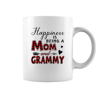 Happiness Is Being A Mom And Grammy Coffee Mug | Mazezy