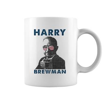Harry Brewman 4Th Of July Drunk President Truman Funny Coffee Mug | Mazezy