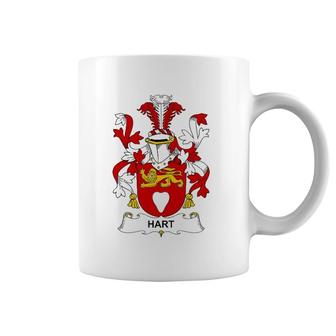 Hart Coat Of Arms - Family Crest Coffee Mug | Mazezy UK