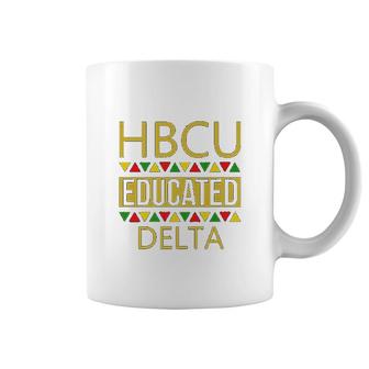 Hbcu Women Hbcu Educated Delta Coffee Mug | Mazezy