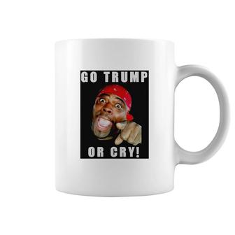 Henry Davis Go Trump Or Cry Coffee Mug - Thegiftio UK