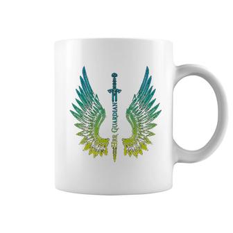 Her Guardian His Angel Couple Matching Comfy Coffee Mug - Thegiftio UK