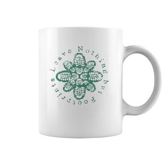 Hiking Leave Nothing But Footprints Boot Hiker Hike Design Coffee Mug | Mazezy