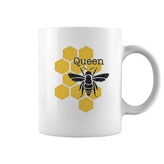 Honeycomb Queen Bee Coffee Mug | Mazezy