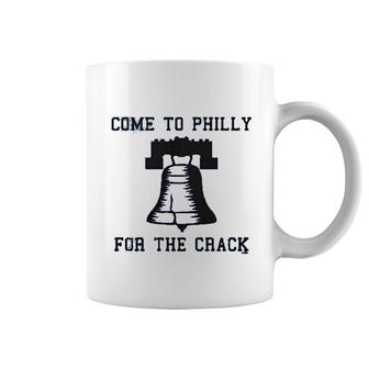 Hoodteez Come To Philly For The Crack Coffee Mug | Mazezy