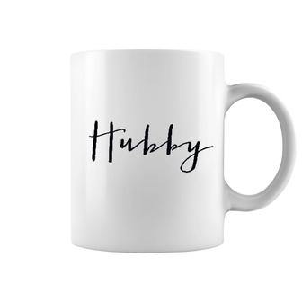 Hubby Wifey Just Married Couples Husband And Wife Wedding Gift Coffee Mug - Seseable