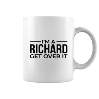 I Am A Richard Dicks The Name Fun Play On Words Coffee Mug - Seseable
