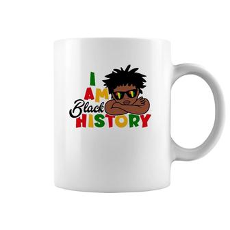 I Am Black History For Kids Boys Black History Month Coffee Mug | Mazezy