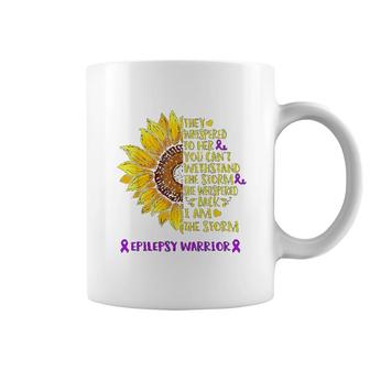 I Am The Storm Epilepsy Warrior Coffee Mug | Mazezy