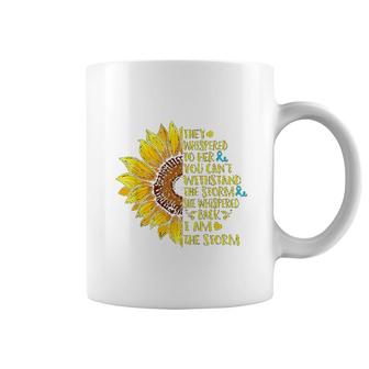 I Am The Storm Recovery Warrior Coffee Mug | Mazezy