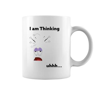 I Am Thinking Humor Out Of Thinking Funny Men Coffee Mug | Mazezy