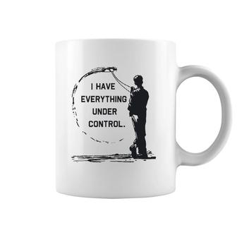 I Have Everything Under Control Cl Airplane Coffee Mug | Mazezy