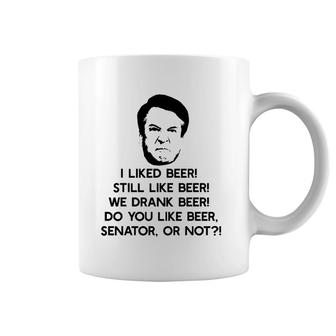 I Like Beer Angry Drinking Brett Kavanaugh Meme Coffee Mug | Mazezy