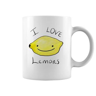 I Love Lemons Cute For Girlfriend Boyfriend Coffee Mug | Mazezy