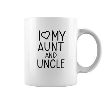 I Love My Aunt And Uncle Gifts For Nieces And Nephews Coffee Mug - Thegiftio