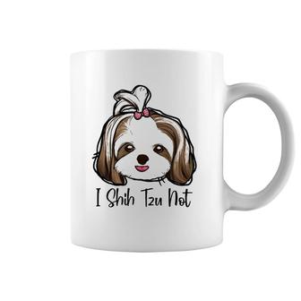 I Shih Tzu Not Funny Shih Tzu Mom Dog Lovers Mother's Day Coffee Mug | Mazezy