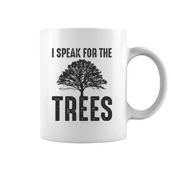 I Speak For The Trees Earth Day 2021 Ver2 Coffee Mug | Mazezy