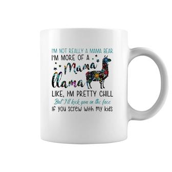 I'm Not Really A Mama Bear I'm More Of A Mama Llama Gift Coffee Mug | Mazezy