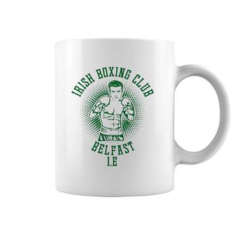 Irish Boxing Club Belfast Gifts For Men Dad Him Ireland Coffee Mug | Mazezy