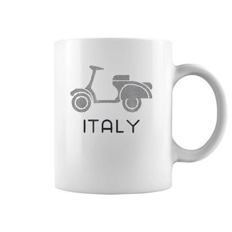 Italy Scooter Moped Rome Italia Travel S Coffee Mug | Mazezy