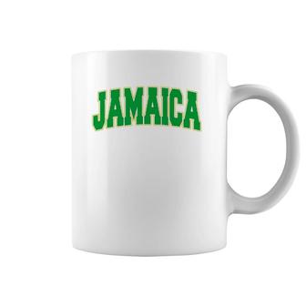Jamaica Flag National Country Caribbean Vacation Souvenir Coffee Mug | Mazezy