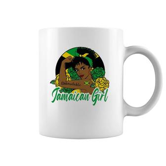 Jamaica Girl Jamaican Mujer Jamaican Flag Coffee Mug | Mazezy