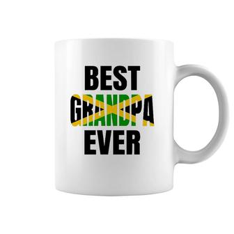 Jamaican Grandpa Dad Uncle Birthday Jamaica Flag Gift Coffee Mug | Mazezy