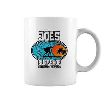 Joes Surf Shop Graphic Art Coffee Mug - Seseable